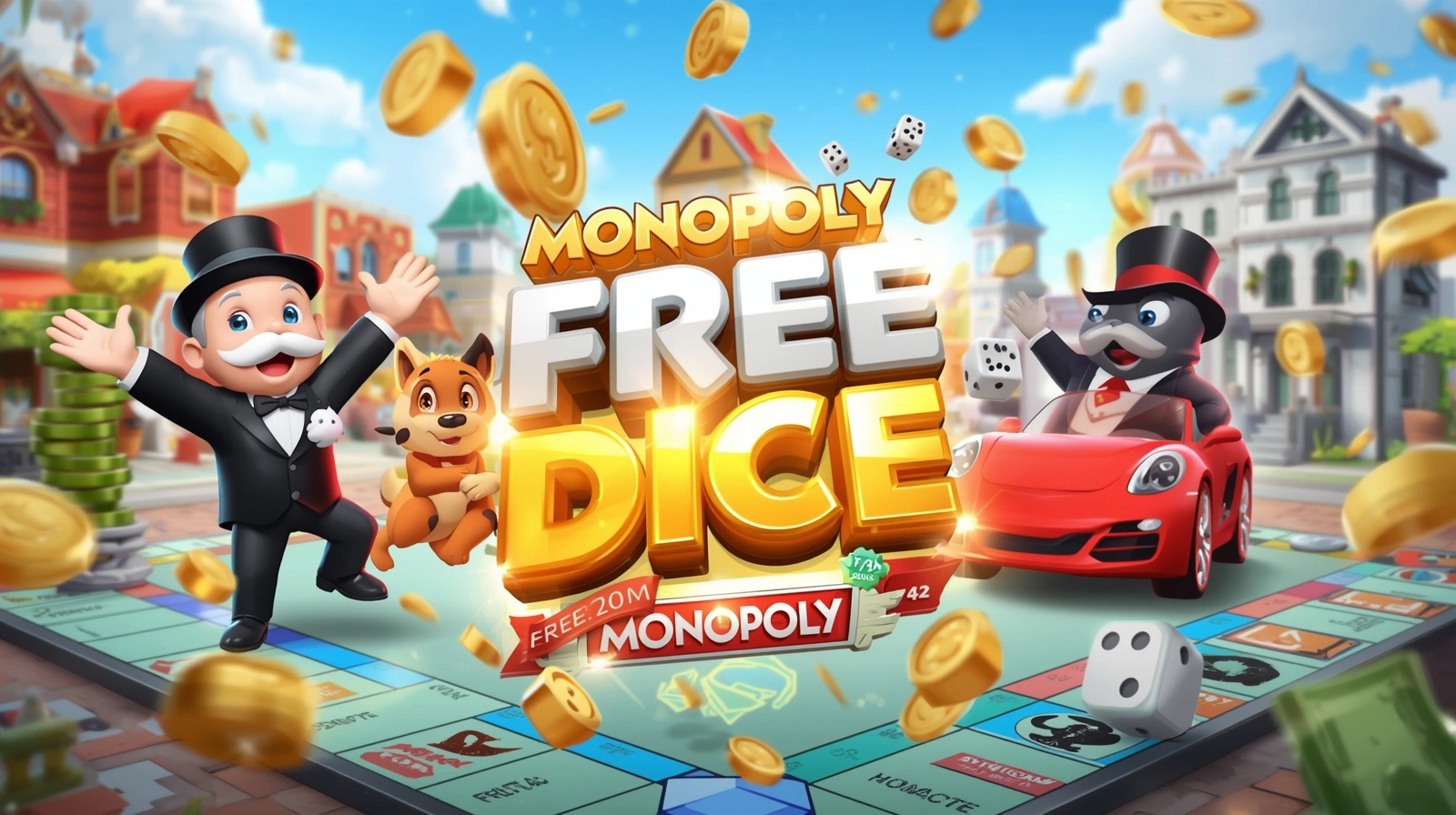 Collect Free Dice Rolls for Monopoly Go 2025 – Daily Gifts & Bonuses