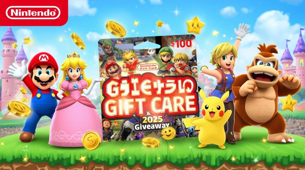 Nintendo Switch Gift Card Code Free – Daily Rewards & Bonuses-%%%