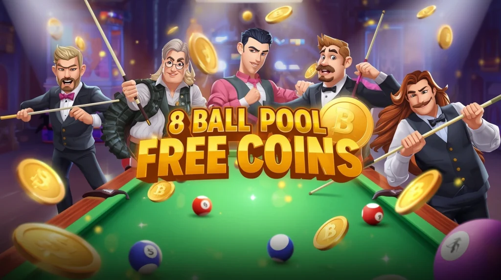 Claim Free 8 Ball Pool Coins Fast – 100% Working Methods 2025
